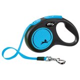 Flexi New Neon povodec, neon moder Cene