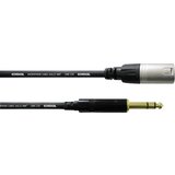 Cordial Mikrofonski kabel \, 6 m\, REAN XLR-M/banana 6\,3 mm\, črne barve, (20428140) | Shoptok.si