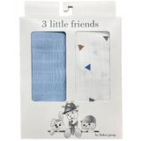 Tri Drugara muslin tetra pelene 80X80Cm | ePonuda.com
