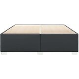 vidaXL Posteljni okvir črn 200x200 cm umetno usnje | Shoptok.si