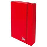  Fascikl kartonski Spree s klapnama i gumicom, 260X335X70 mm, crveni Cijene