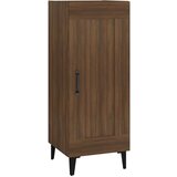  Komoda boja smeđeg hrasta 34 5 x 34 x 90 cm konstruirano drvo | shoptok.hr