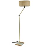 Opviq 8587-4 GoldRattan Floor Lamp Cene