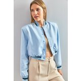Bianco Lucci Women's Ribbed Lined Jacket cene