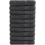  Ručnici za saunu SOLUND 10 kom antracit 80x200 cm 600 gsm | shoptok.hr