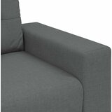 SOFA 3 pcs Tamno siva 221 x 80 x 80 cm Platnasta tkanina | shoptok.hr