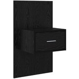  Uzglavlje s ormarićem Zidne 3 pcs Crni hrast Konstruirano drvo | shoptok.hr