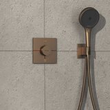 Hansgrohe ShowerSelect Comfort E mešač termostatski za skrivenu ugradnju 2 funkcije bronza 15572140 | Eponuda.com