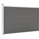  Vrtna ograda WPC 175 x 105 cm siva | shoptok.hr