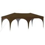  Zložljivi šotor za zabave 575 x 288 x 245 cm Taupe, (5000248721) | Shoptok.si