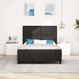 vidaXL črn samostoječ posteljni okvir 140x200 cm, (22049833) | Shoptok.si