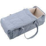 VOKSI prijenosni krevetić Carry Me Carry Me, mekana prijenosna košara Misty Blue Leaf blue leaf 11036251-mistyblue-Leaf | shoptok.hr