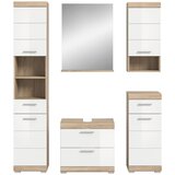 MID.YOU Kopalnica Lambada, Barva Hrasta, Bela, 5-Delna | Shoptok.si