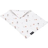 T-TOMI BIO Muslin Diaper Under the Head bombažna krpa Love 30 x 40 cm 1 kos | Shoptok.si