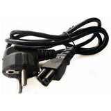 kabl za lap top - detelina 1.5m crni