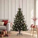  Umjetno božićno drvce s kuglicom 120 cm 150 LED lampica | shoptok.hr