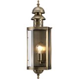 Elstead Lighting Elstead Downing Street Zunanja stenska svetilka z 1 lučjo, masivna medenina, IP44, E27, (22099877) | Shoptok.si
