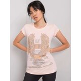 ex moda T-shirt-EM-TS-ES-21-533.16-light pink | Shoptok.si