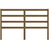  Uzglavlje za krevet boja meda 156 x 4 x 100 cm masivna borovina | shoptok.hr