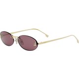 Fendi First Crystal Yellow Oval Sunglasses ONE SIZE (54) Zlata/Vijolična Cene
