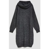 Marisse Graphite Turtleneck Sweater Dress | Eponuda.ba