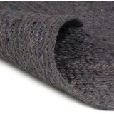 vidaXL Ručno rađeni tepih od jute okrugli 240 cm tamnosivi | shoptok.hr
