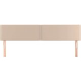  Uzglavlja 2 kom boja cappuccina 90x5x78/88 cm od umjetne kože | shoptok.hr
