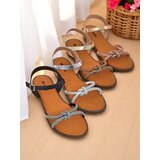 Resti Women's Sandals with Decorative Rhinestones Bella Shine | Shoptok.si