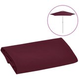  Nadomestna tkanina za zunanji senčnik bordo rdeča 300 cm, (20728399) | Shoptok.si