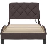  Okvir kreveta s LED-om bez madraca 90x200 cm od tkanine | shoptok.hr