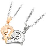 Ogrlice Four Leaf Clover - Zlatna / Srebrna KP21665 | Shoptok.si
