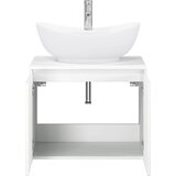  Set namještaja za kupaonicu Bijela visokog sjaja 62,5 x 44,5 x 50 cm | shoptok.hr
