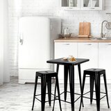 MID.YOU Barska Miza Vantaggio High T, Črna | Shoptok.si