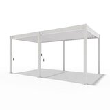 Gardenson Pergola Trumpf, Biserna Barva, 3x5,3m | Shoptok.si