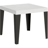 Itamoby   Flame (90x90/246 cm) - bela, barva nog: antracit - raztegljiva jedilna miza, (20842504) Cene