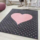 Ayyildiz Carpets Rožnata/siva otroška preproga 80x150 cm Bambi – | Shoptok.si