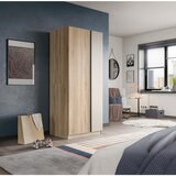 MID.YOU Omara S Klasičnimi Vrati Oakland, Barva Hrasta | Shoptok.si