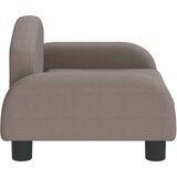  Otroški kavč taupe 50x40x30 cm blago | Shoptok.si