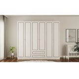 Hanah home Ormar Rb-094-01, 210x180x52 cm, Bijeli | Eponuda.ba