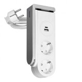 Orno ORAE13245(GS)/W/1,4M kućište sa 2 mesta + USB 17W | Eponuda.com