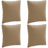  Jastučići za leđa (4 kom) PUTTEN 4 pcs 100% poliester Sivosmeđa Slike