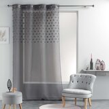 Douceur d intérieur Antracitno siva prozirna zavjesa 140x240 cm Melusine – | shoptok.hr