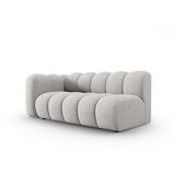 Micadoni Home svetlo siv modul za sedežno garnituro (levi kot) lupine | Shoptok.si