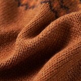  Dječji pulover pleteni boja konjaka 128 | shoptok.hr