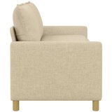 SOFA Krem 196 x 81 x 87,5 cm Tkanina | shoptok.hr