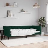  Dnevni krevet tamnozeleni 90 x 200 cm baršunasti | shoptok.hr