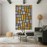  XXL slika - Piet Mondrian – Composition with Grid 39 133x200 | shoptok.hr