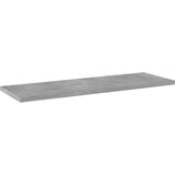 Police za knjige 4 kom siva boja betona 60x20x1,5 cm od iverice | shoptok.hr