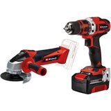 Einhell te-tk 18/2 li kit (cd+ag), power tool kit, - (4257240) Cene