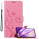 Cadorabo Huawei MATE 20 v klasična zlata - ovitek v cvetličnem dizajnu z magnetnim zapiranjem, stoječo funkcijo in režami za kartice, (20565922) | Shoptok.si